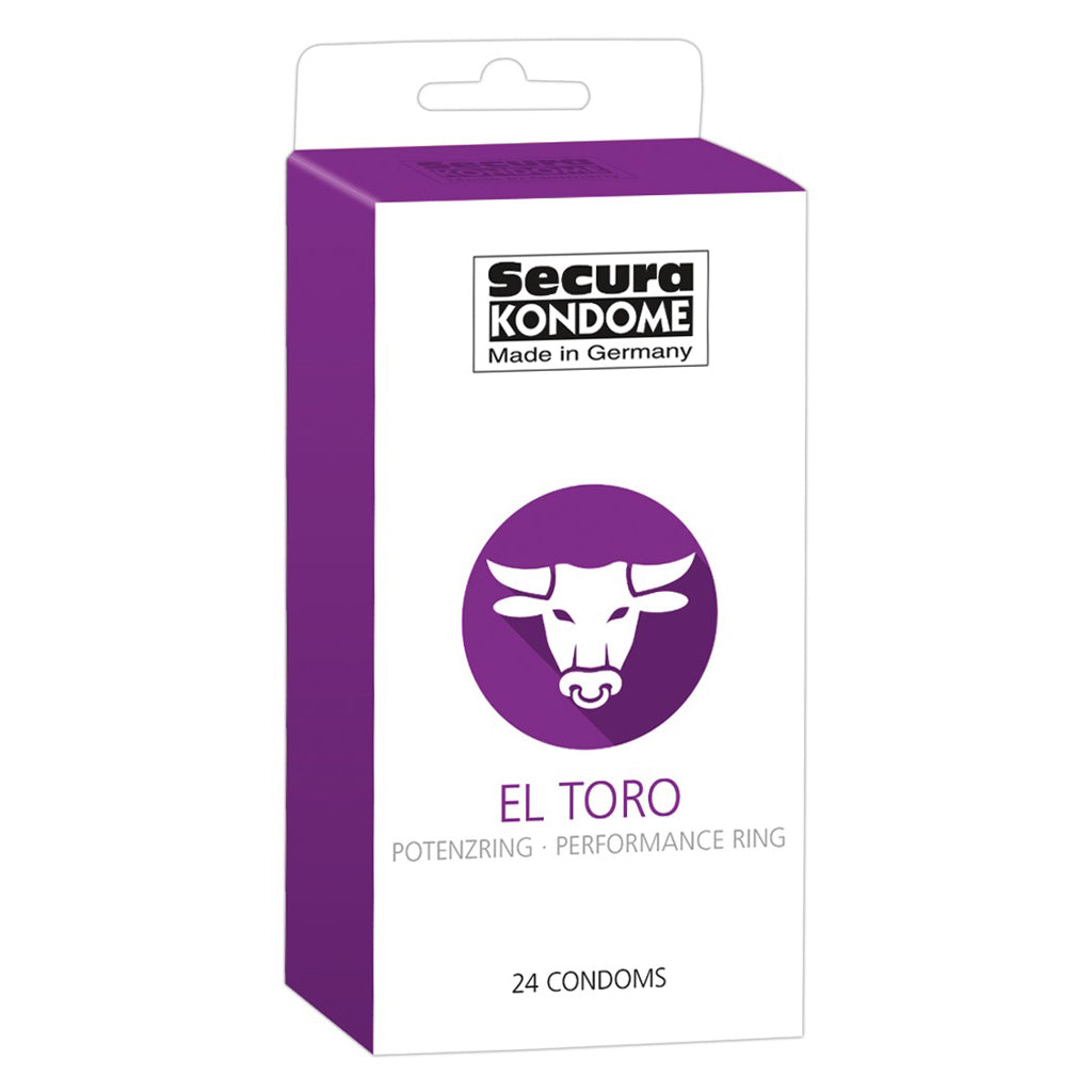 > Condoms > Control Condoms Secura Kondome El Toro Performance Ring x24 Condoms   