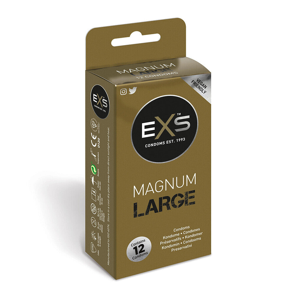 > Condoms > Large and X-Large EXS Magnum Large Condoms 12 Pack   