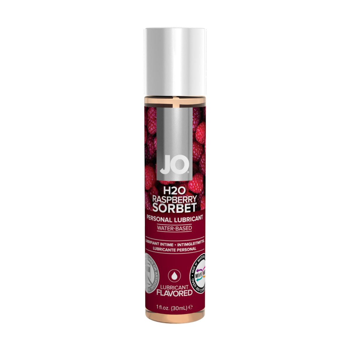 Flavoured Lube System JO H2O Raspberry Sorbet Lubricant 30ml   