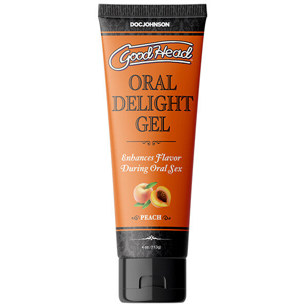 > Relaxation Zone > Flavoured Lubricants and Oils Good Head Oral Delight Peach 4oz   