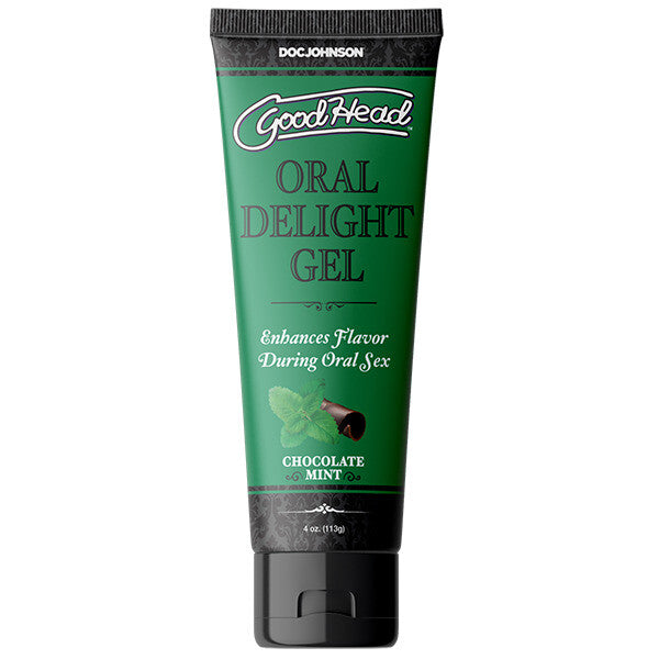 > Relaxation Zone > Flavoured Lubricants and Oils Good Head Oral Delight Chocolate Mint 4oz   
