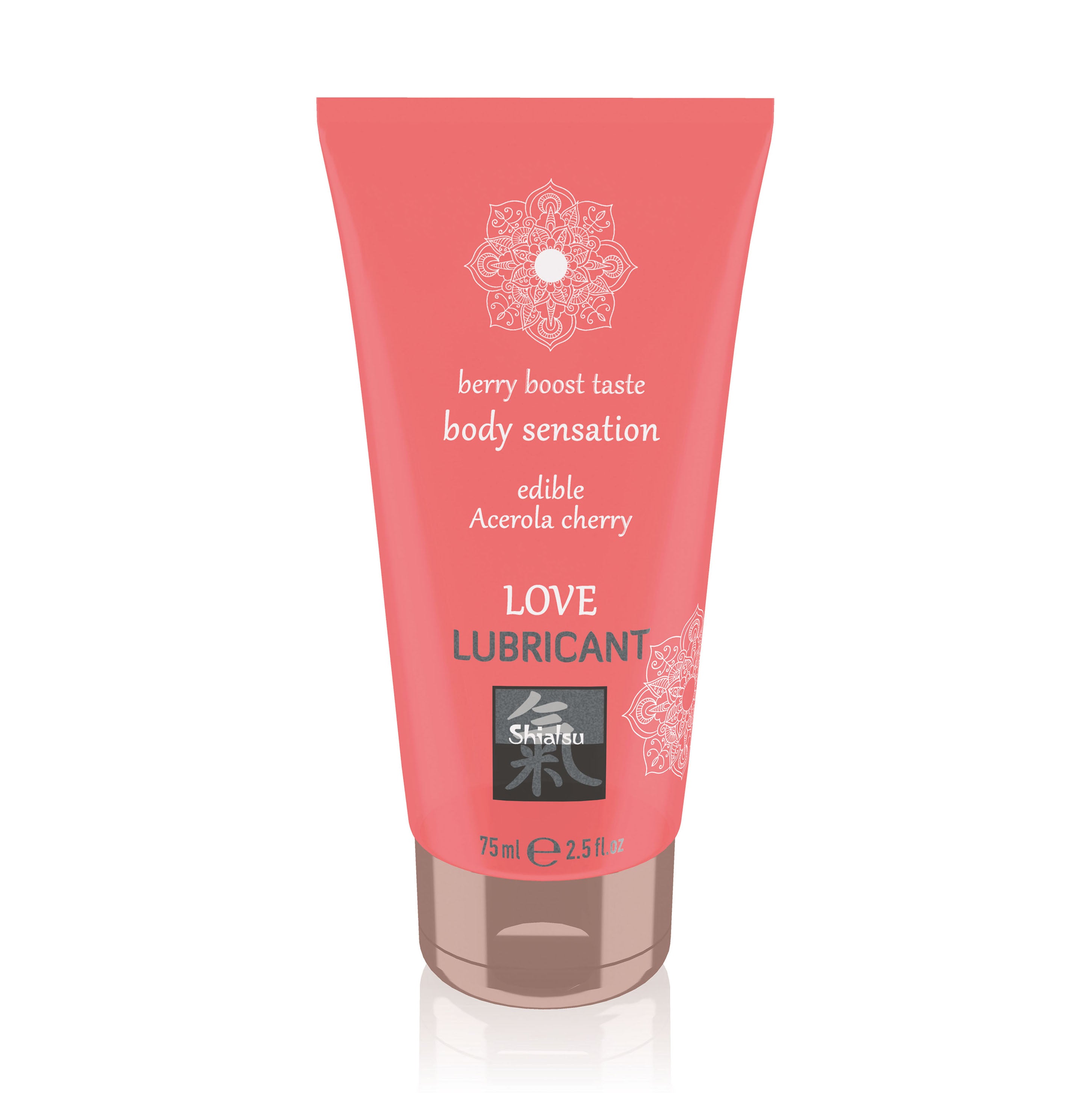 > Relaxation Zone > Flavoured Lubricants and Oils Shiatsu Love Lubricant Edible Acerola Cherry 75ml   