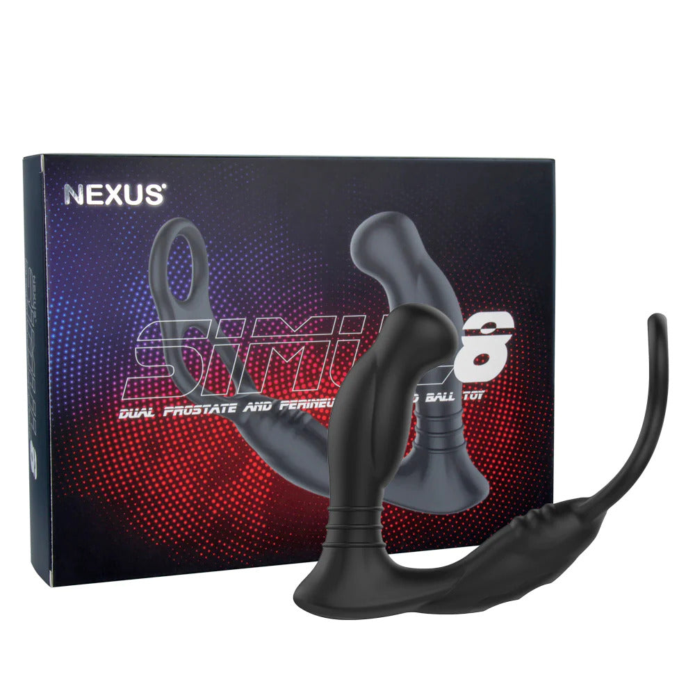 > Anal Range > Prostate Massagers Nexus Simul8 Dual Prostate And Perineum Cock And Ball Toy   