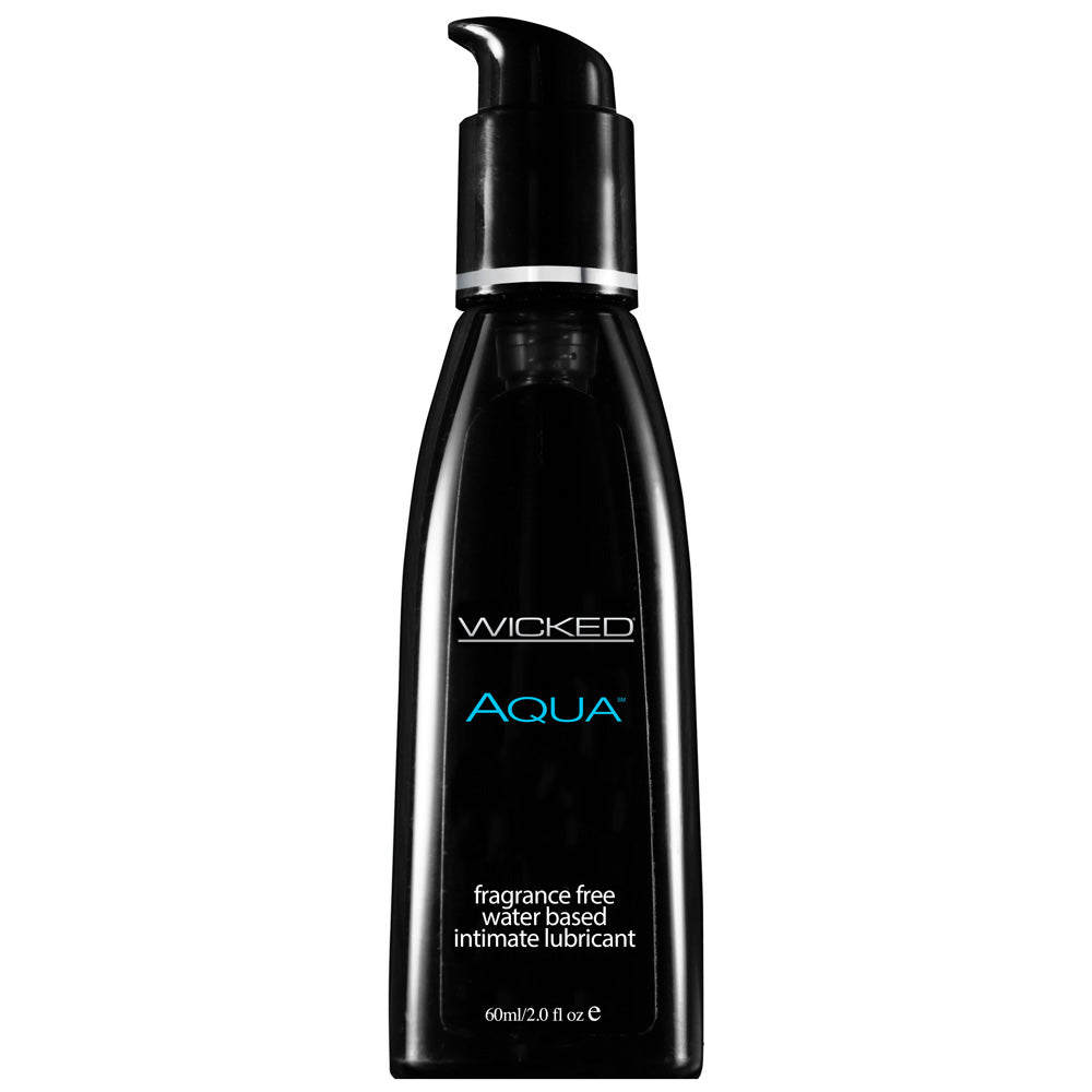 > Relaxation Zone > Lubricants and Oils Wicked Aqua Fragrance Free Waterbase Lubricant 60mls   