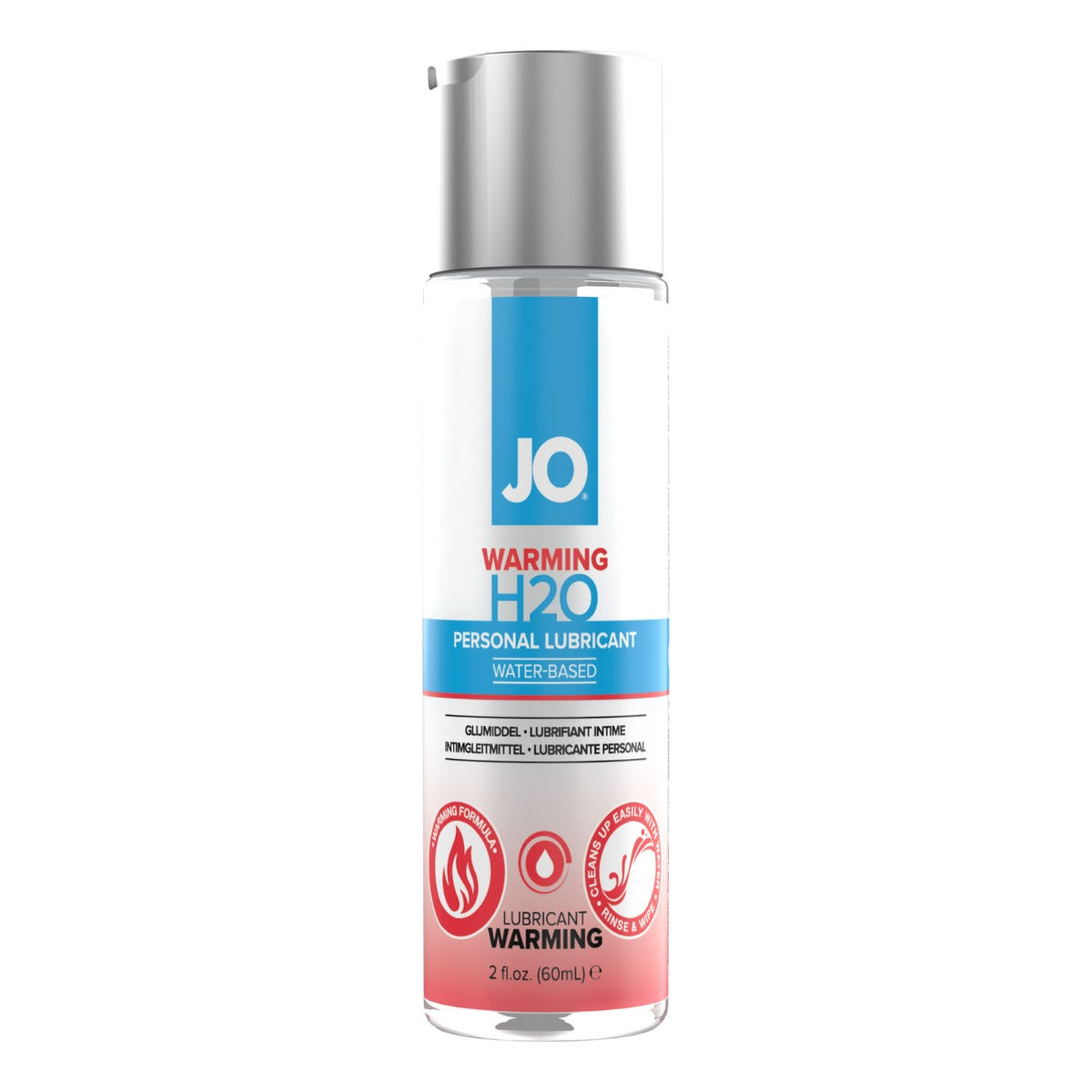 Water Based Lube System JO H2O Warming Lubricant 60ml   