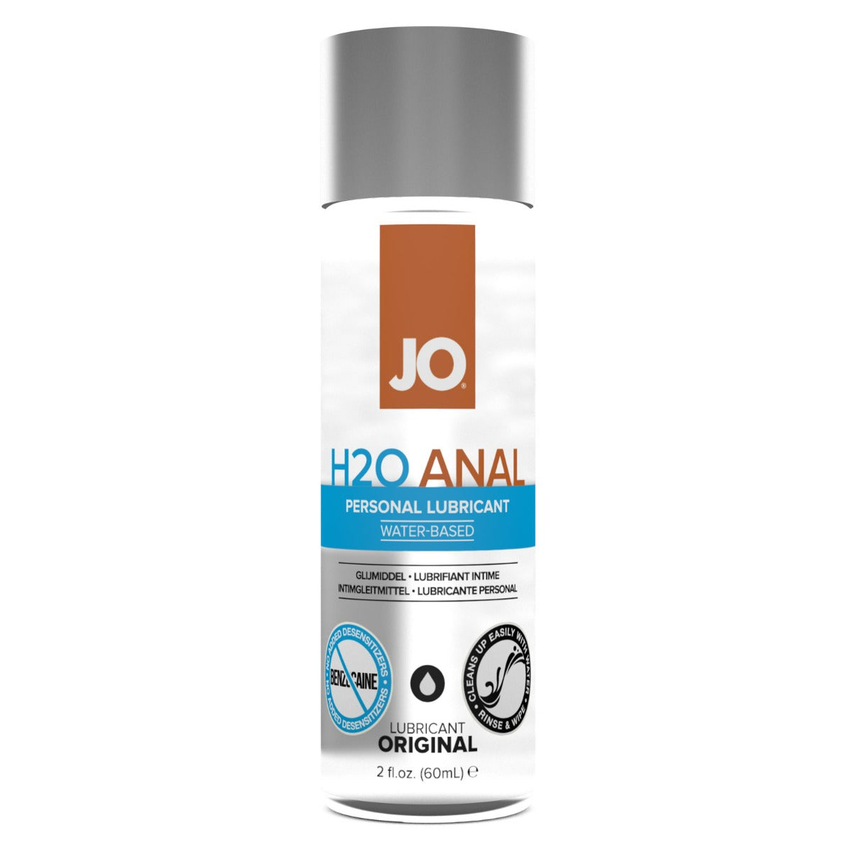 Water Based Lube System JO H2O Anal Original Lubricant 60ml   