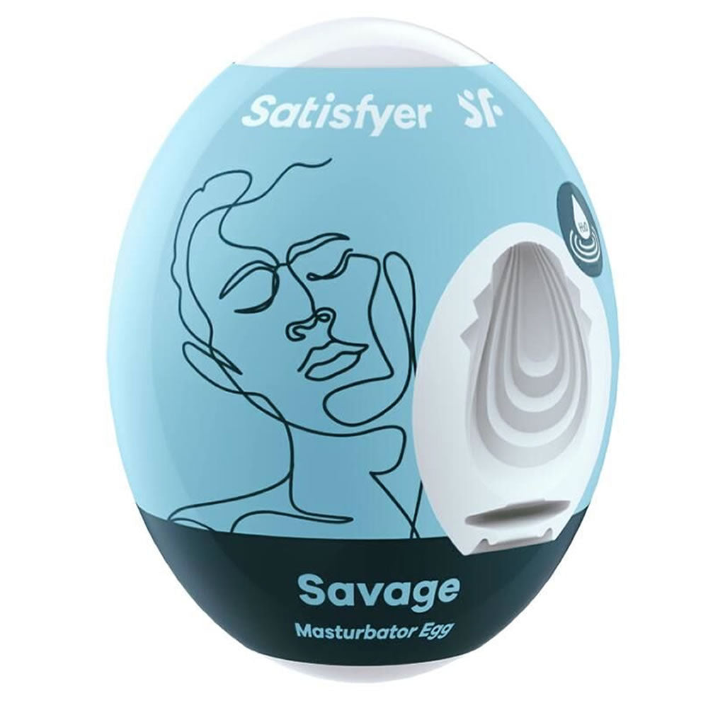 Strokers & Eggs Satisfyer Savage Masturbator Egg   