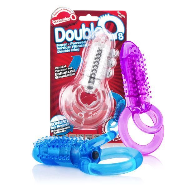 > Sex Toys For Men > Love Ring Vibrators Screaming O DoubleO 8 Vibrating Cock Ring   