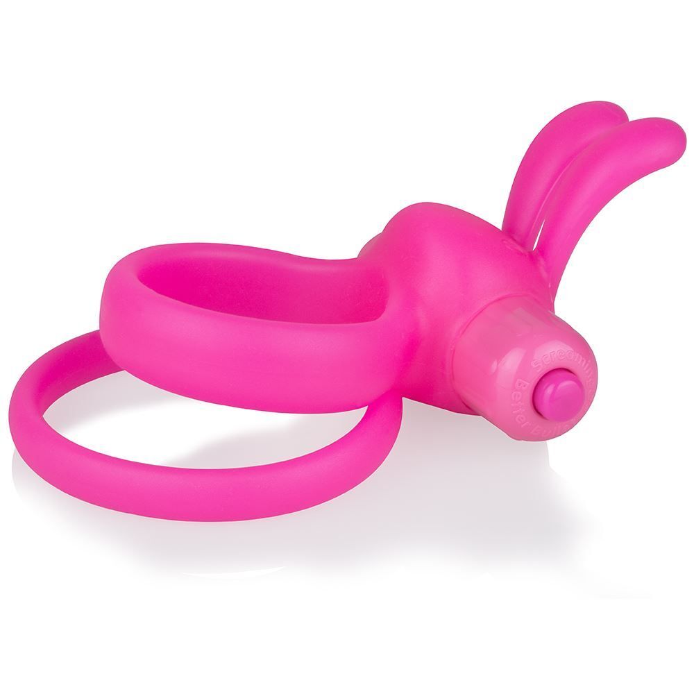 > Sex Toys For Men > Love Ring Vibrators Screaming O OHare XL Vibrating Cock Ring Pink   
