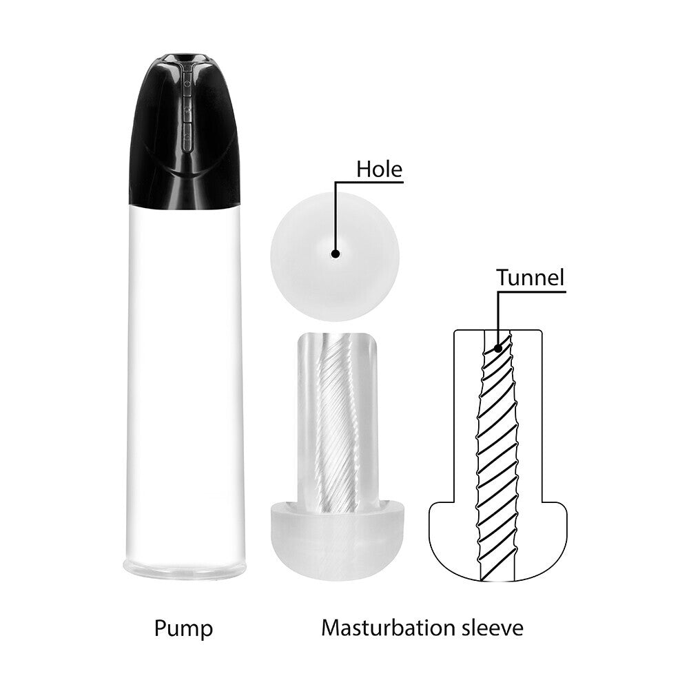 > Sex Toys For Men > Penis Enlargers Pumped Rechargeable Smart Cyber Pump   