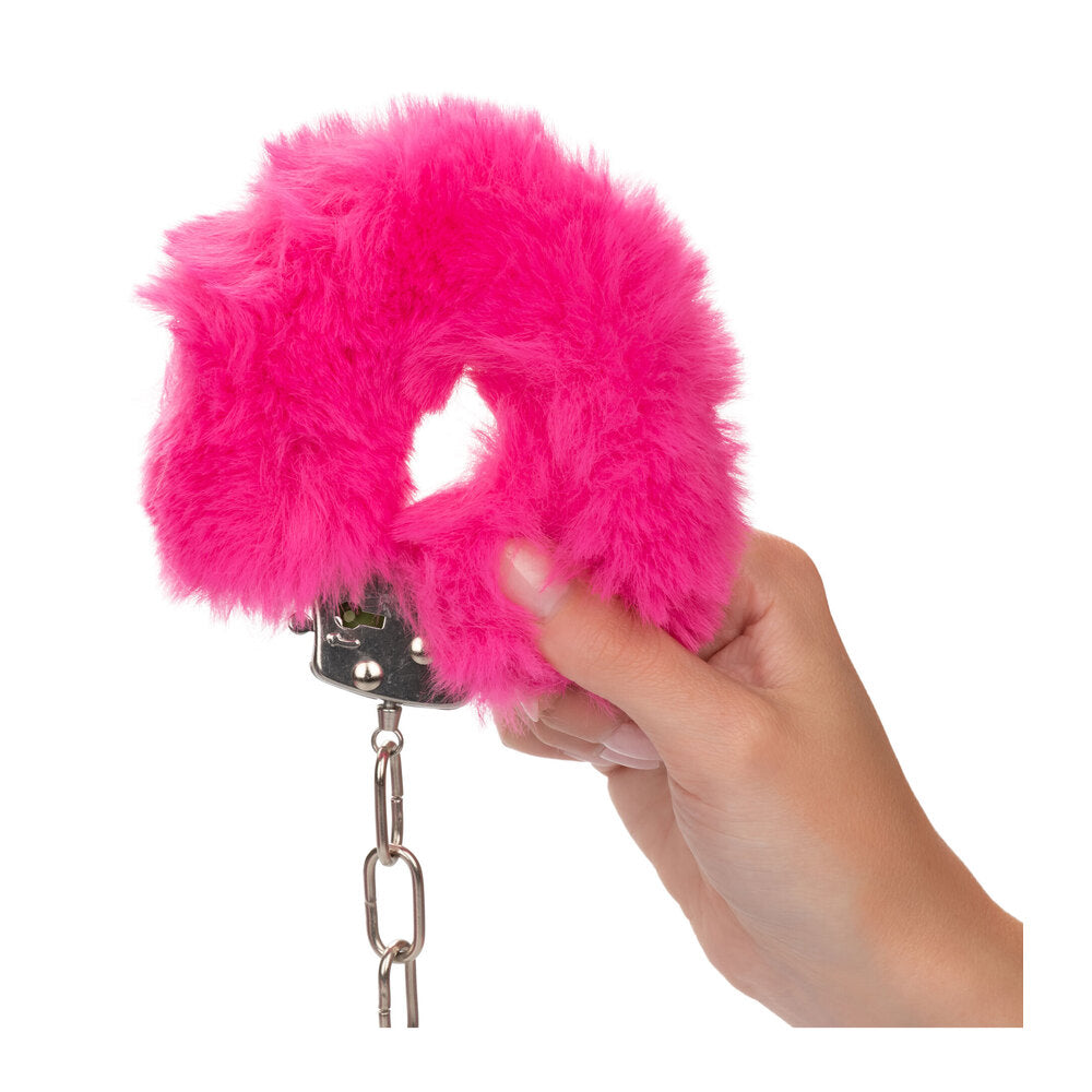 > Bondage Gear > Handcuffs Ultra Fluffy Furry Cuffs Pink   