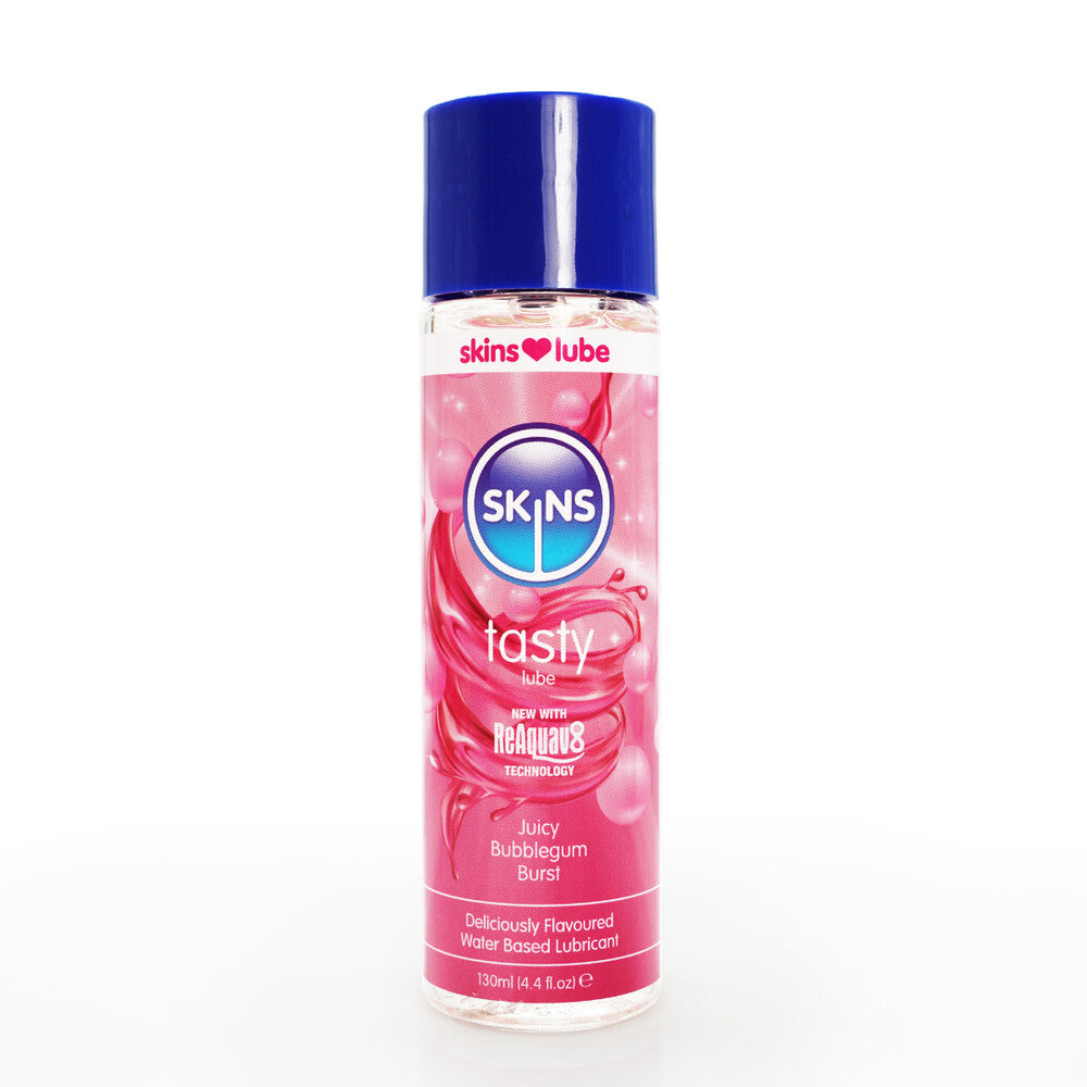 > Relaxation Zone > Flavoured Lubricants and Oils Skins Juicy Bubblegum Blast Waterbased Lubricant 130ml   
