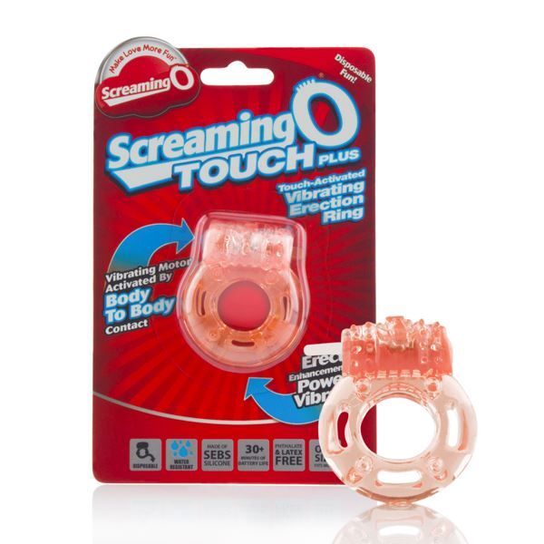 > Sex Toys For Men > Love Ring Vibrators Screaming O Touch Plus Vibrating Cock Ring   