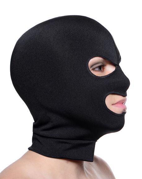 Fetish Wear - hoods Spandex Hood With Eye And Mouth Holes   