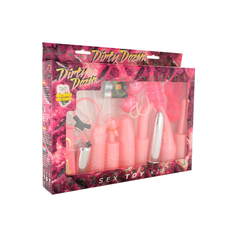 > Sex Toys > Sex Kits Dirty Dozen Sex Toy Kit Pink   