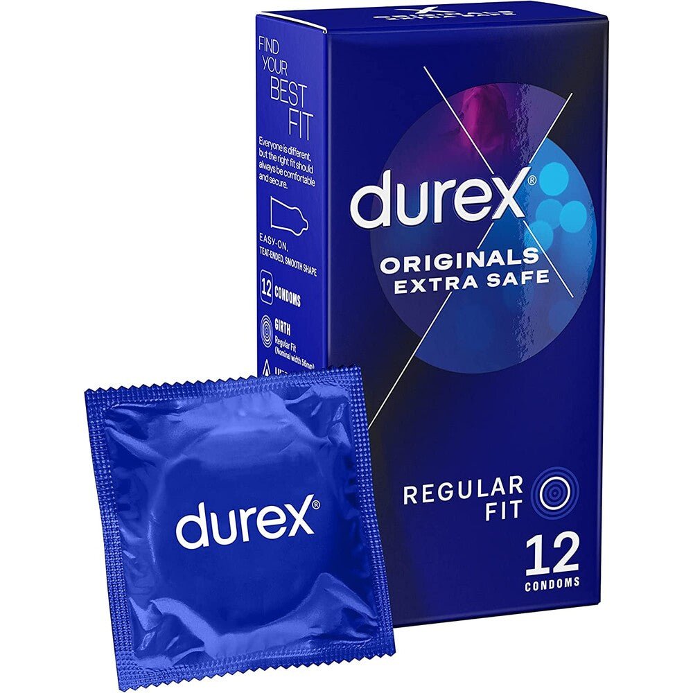 > Condoms > Safe and Strong Durex Extra Safe Regular Fit Condoms 12 Pack   