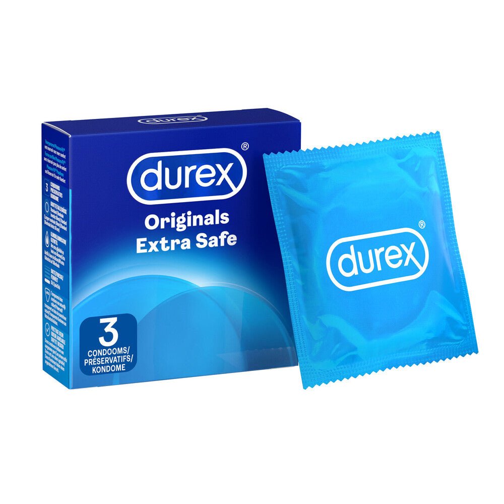 > Condoms > Safe and Strong Durex Extra Safe Regular Fit Condoms 3 Pack   