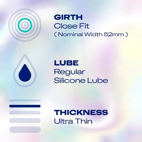 > Condoms > Ultra Thin Durex Invisible Extra Sensitive Condoms 6 Pack   