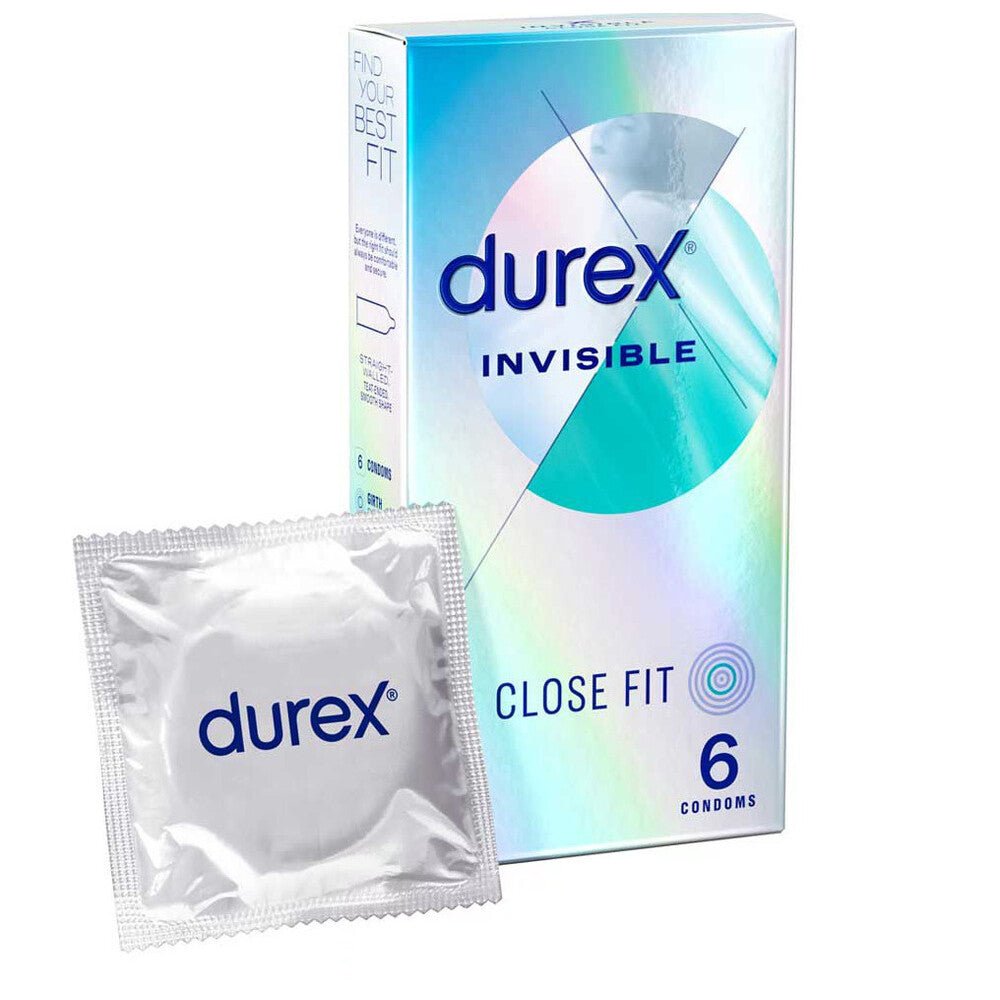 > Condoms > Ultra Thin Durex Invisible Extra Sensitive Condoms 6 Pack   