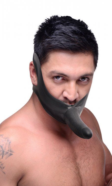 Blindfolds & Gags Face Fuk Strap On Mouth Gag   