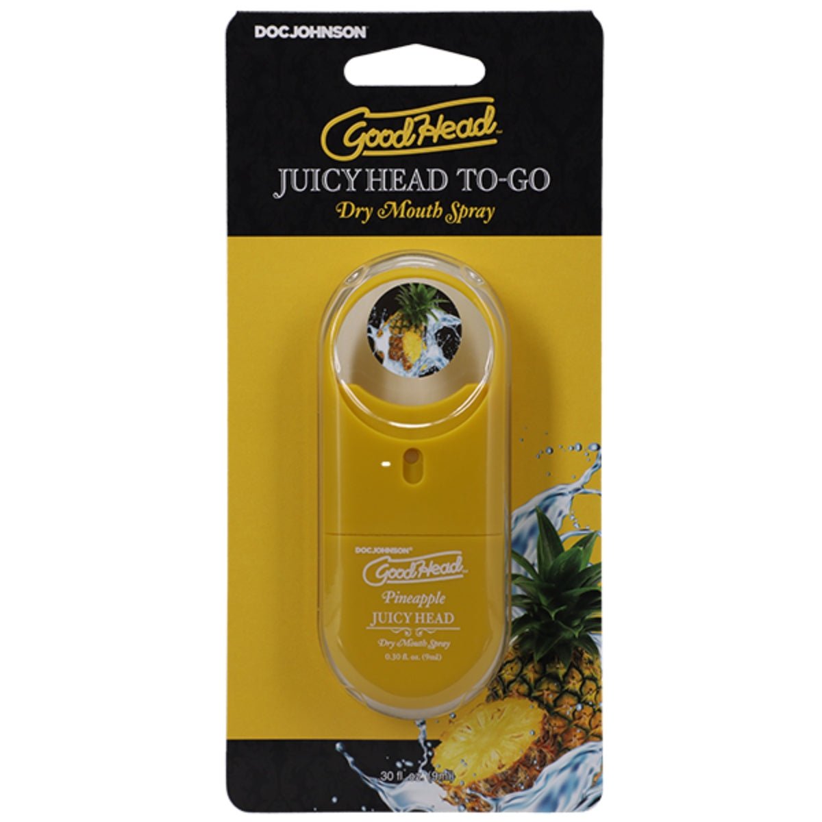 Flavoured Lube Goodhead Juicy Head Dry Mouth Spray To-Go Pineapple 30 fl oz   