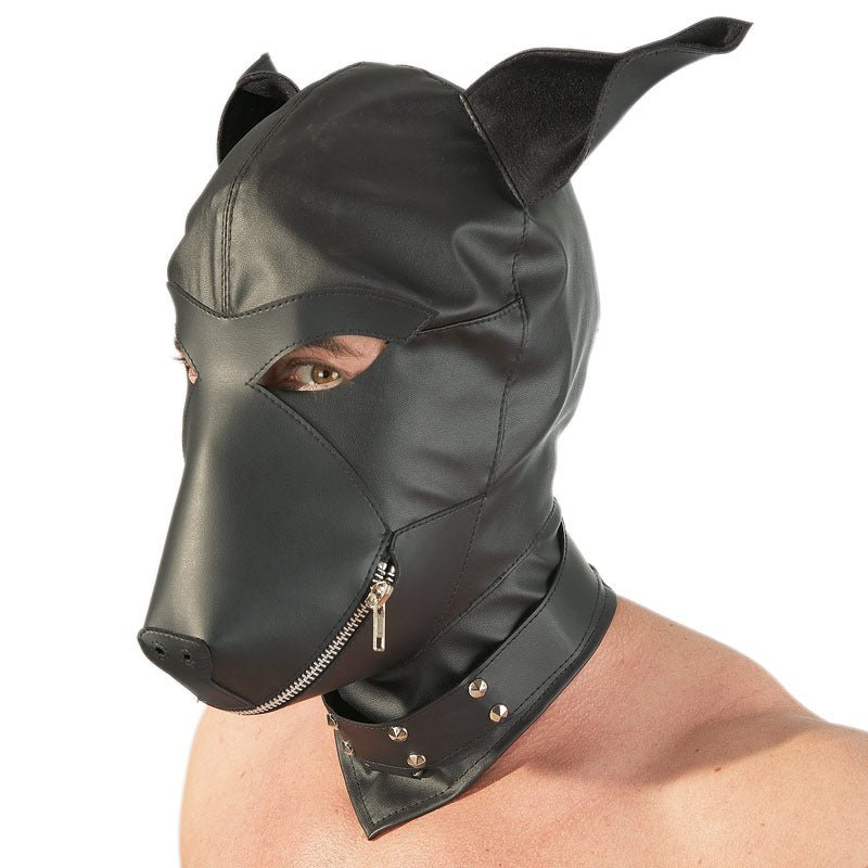> Clothes > Leather Imitation Leather Dog Mask   