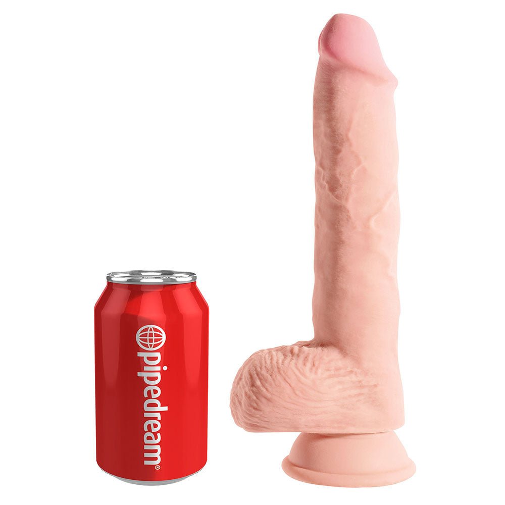 > Sex Toys > Other Dildos King Cock Plus 10 Inch Triple Density Fat Cock With Balls   