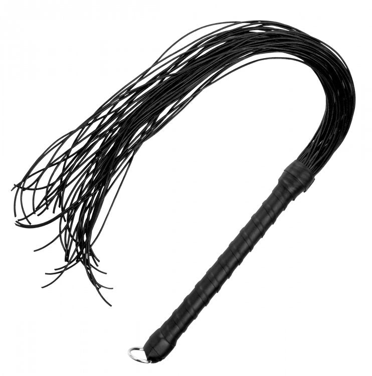 Whips & Paddles Leather Cord Flogger   