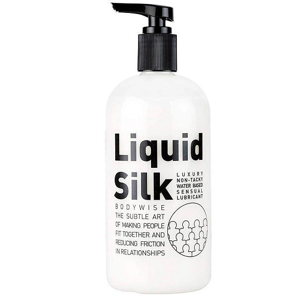 Water Based Lube Liquid Silk Lubricant White 250ml   