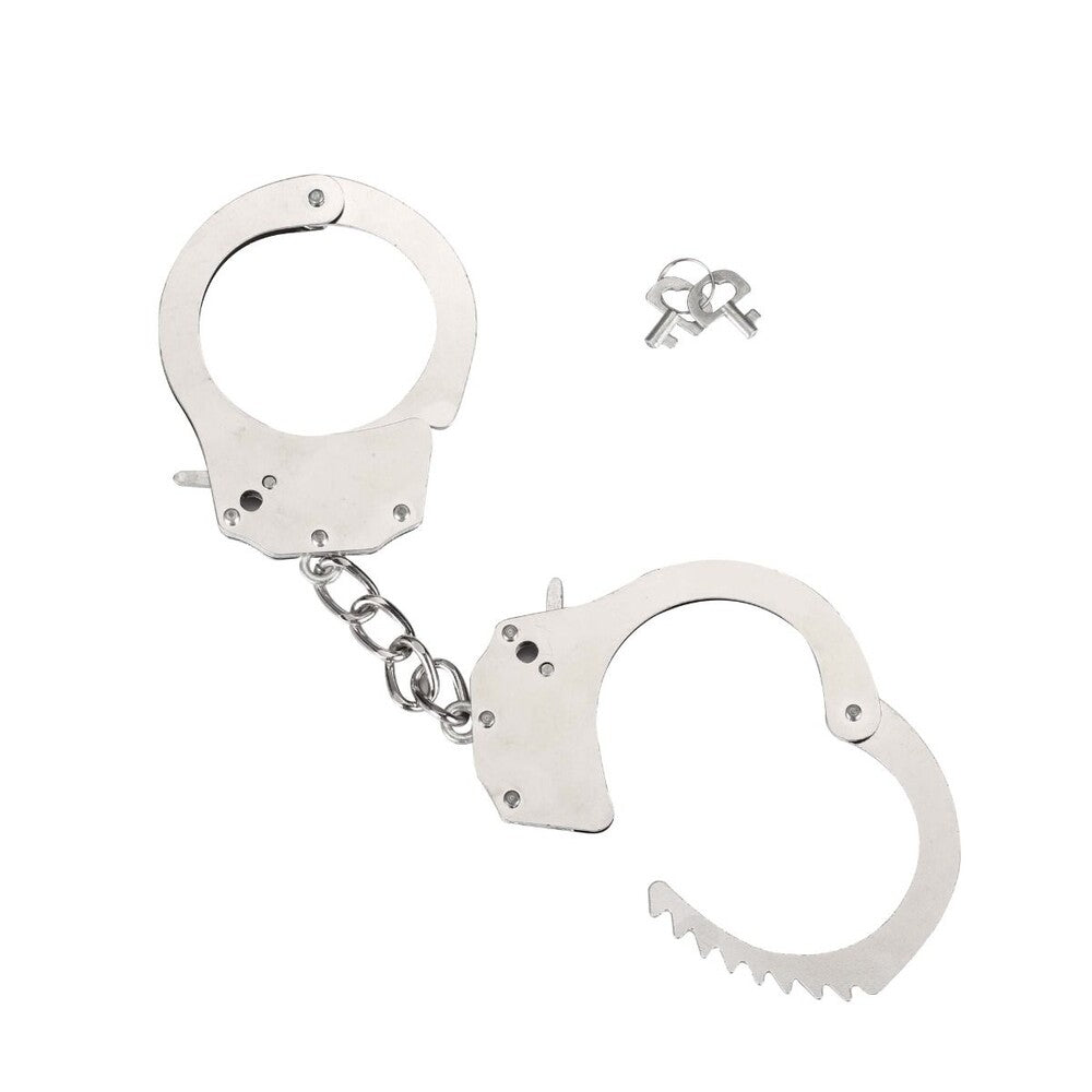 > Bondage Gear > Handcuffs Me You Us Heavy Metal Handcuffs   